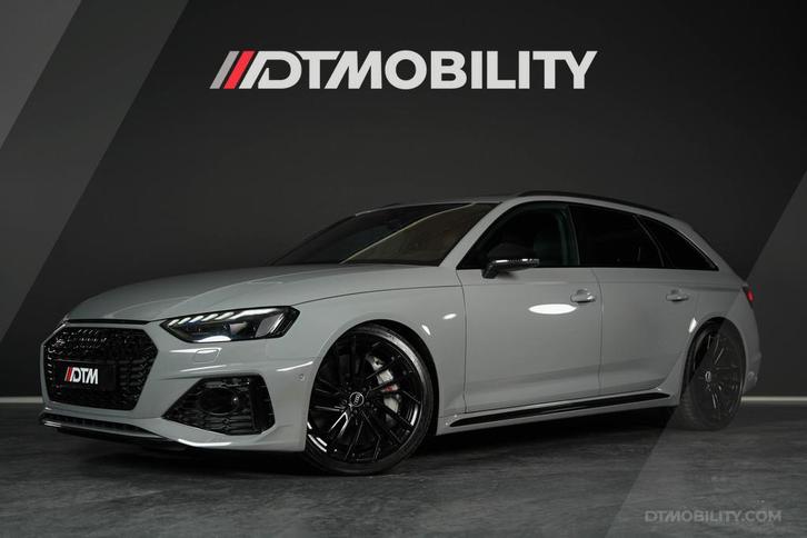Audi RS4 Avant 2.9TFSI Quattro | Keramisch | B&O | Panorama, Auto's, Audi, Bedrijf, Te koop, RS4, 360° camera, 4x4, ABS, Achteruitrijcamera