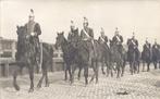 Oude fotokaart  Gorkum feest ruiters te paard (mooi), Verzenden, Voor 1920, Ongelopen, Zuid-Holland