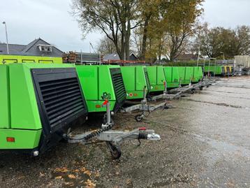 Mobiele compressor kaeser M80, 8M3 - 7 bar, bj, 2010-2013 beschikbaar voor biedingen