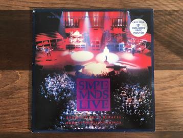 Vinyl Maxisingle 10" Simple Minds Live Promise You A Miracle beschikbaar voor biedingen