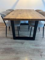 Eettafel te koop, Huis en Inrichting, Tafels | Eettafels, Ophalen, Gebruikt, 50 tot 100 cm, 150 tot 200 cm