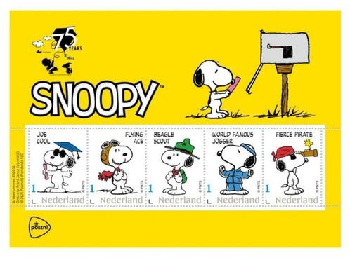 Jaar 2025 NVPH nnb Snoopy 75 jaar., Postzegels en Munten, Postzegels | Nederland, Postfris, Na 1940, Ophalen of Verzenden