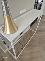 Witte sidetable (RAL 9010) Table du Sud, type Rabiolo, Huis en Inrichting, Tafels | Sidetables, Ophalen, 100 tot 150 cm, Zo goed als nieuw