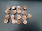 Pic-Pac knopen met velours bekleed, voor doorpitten kussens., Hobby en Vrije tijd, Verzenden, Zo goed als nieuw, Knoop of Knopen