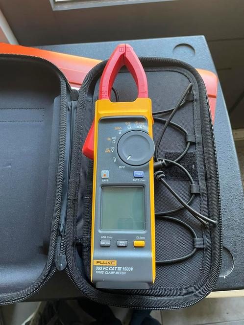 Fluke 393FC tang, Doe-het-zelf en Verbouw, Meetapparatuur, Zo goed als nieuw, Multimeter, Ophalen of Verzenden