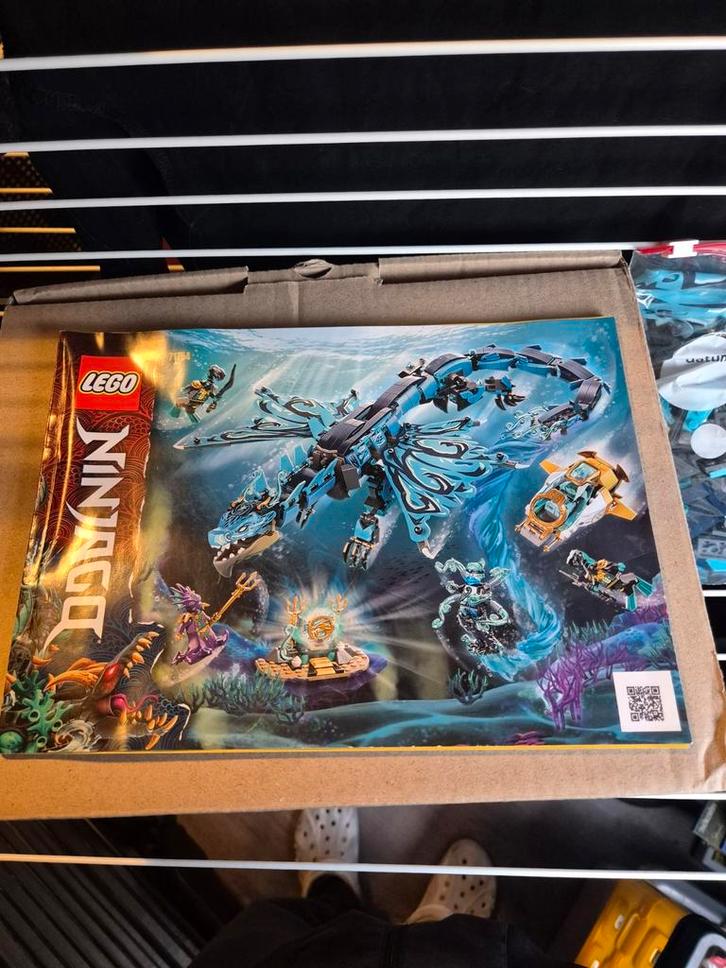 LEGO Ninjago 71754 Waterdraak, Kinderen en Baby's, Speelgoed | Duplo en Lego, Zo goed als nieuw, Lego, Complete set, Ophalen of Verzenden