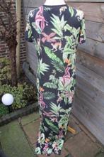 Jurk zwart/ groen Sissy Boy mt L Maxi, Sissy-Boy, Maat 42/44 (L), Onder de knie, Zo goed als nieuw