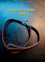 Leren hondenriem hondenlijn, Dieren en Toebehoren, Ophalen of Verzenden, Zo goed als nieuw
