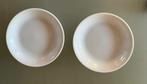2x Witte schoteltjes White Basics (Art+Design) – Ø 10 cm, Gebruikt, Overige typen, Ophalen of Verzenden, Overige stijlen