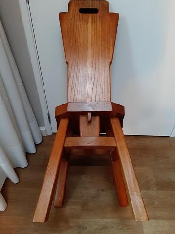 Set Vintage Brutalistische De Puydt stoelen, eetkamerstoelen