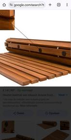 Badmat  Acacia hout  80x50cm, Doe-het-zelf en Verbouw, Platen en Panelen, Ophalen of Verzenden, Zo goed als nieuw, Hout, Minder dan 20 mm