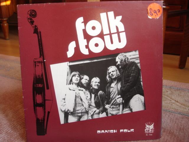 Deense Danish Folk LP Elpee, Folkstow, 1980, i.z.g.s., Cd's en Dvd's, Vinyl | Verzamelalbums, Zo goed als nieuw, Overige genres