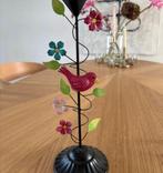 Kandelaar, Huis en Inrichting, Woonaccessoires | Kandelaars en Kaarsen, Zwart, Ophalen of Verzenden, Zo goed als nieuw, Metaal