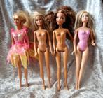 4 Mattel Barbiepoppen - diverse modellen, Kinderen en Baby's, Speelgoed | Poppen, Ophalen of Verzenden, Gebruikt, Barbie