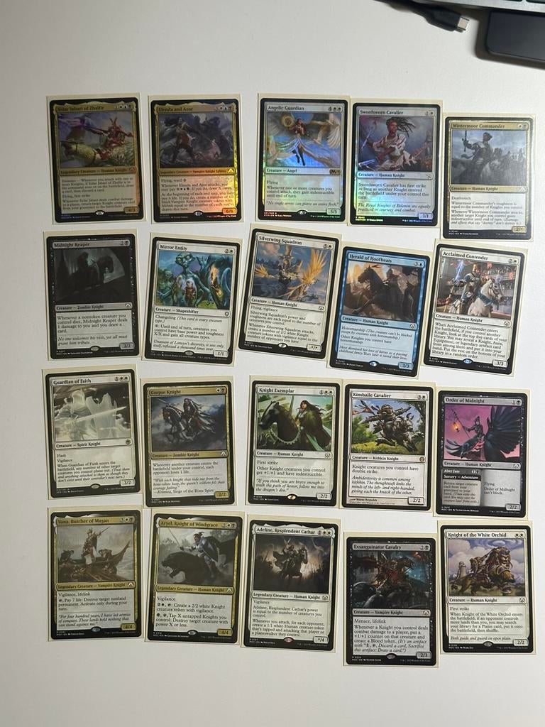 Magic Cards, incl Cavalry Charge Commander deck, Hobby en Vrije tijd, Verzamelkaartspellen | Magic the Gathering, Ophalen, Zo goed als nieuw