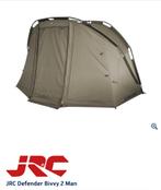 JRC Defender bivvy 2 met overwrap, Watersport en Boten, Hengelsport | Karpervissen, Ophalen, Zo goed als nieuw, Complete set