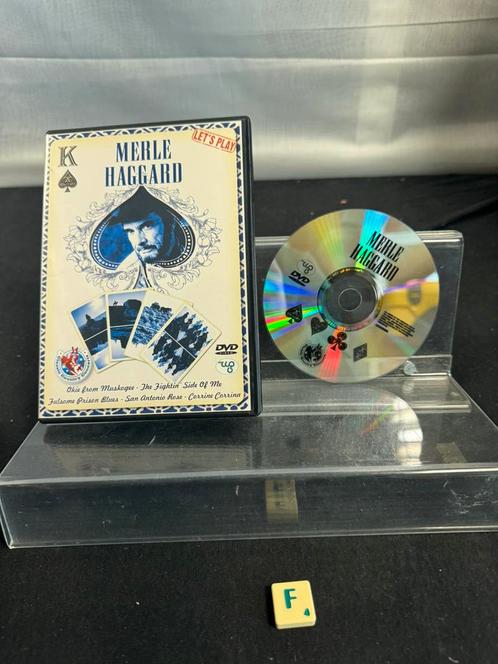 Merle Haggard. Let’s play. Dvd. €1,99, Cd's en Dvd's, Dvd's | Overige Dvd's, Zo goed als nieuw, Alle leeftijden, Ophalen of Verzenden