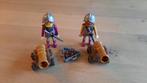 Playmobil 2 kannonnen met kogels, Ophalen of Verzenden, Gebruikt, Los playmobil