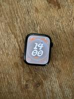 Apple Watch Series 8 45mm, Sieraden, Tassen en Uiterlijk, Smartwatches, Ophalen, Zwart, IOS, Waterdicht