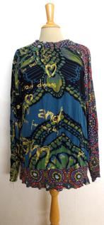 Aparte Ibiza/hippie print top van Desigual! M, Kleding | Dames, Tops, Maat 38/40 (M), Verzenden, Zo goed als nieuw, Lange mouw