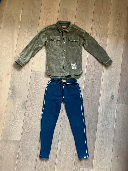 Blouse Lasse en broek Kris Z8 maat 128/134, Kinderen en Baby's, Kinderkleding | Maat 128, Gebruikt, Jongen, Broek, Ophalen of Verzenden