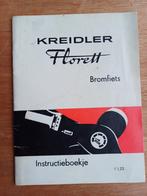 Kreidler florett instructieboekje, Fietsen en Brommers, Handleidingen en Instructieboekjes, Gebruikt, Ophalen of Verzenden