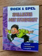 Boek & Spel - Spelletjes met stoepkrijt, Ophalen of Verzenden, Puzzelen