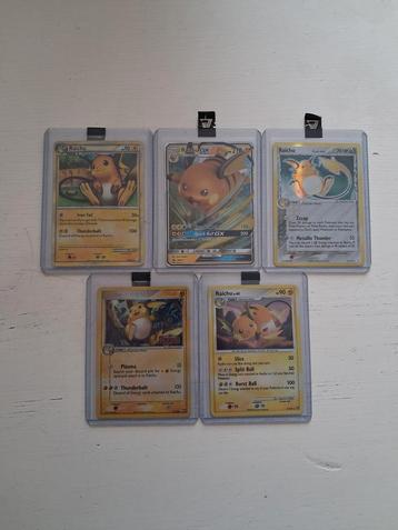 Raichu toppers  beschikbaar voor biedingen