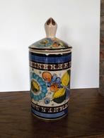 Vintage keramiek pot met deksel Tonala Mexico, Antiek en Kunst, Ophalen of Verzenden