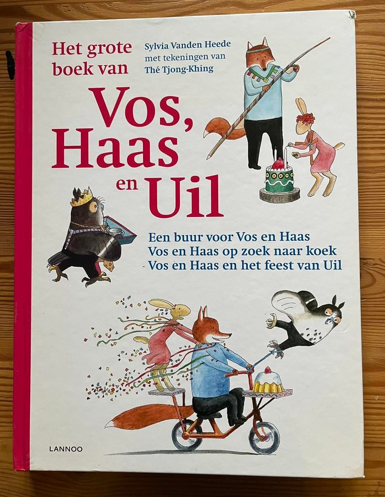 Het grote boek van Vos, Haas en Uil, dik karton, Boeken, Kinderboeken | Kleuters, Zo goed als nieuw, Fictie algemeen, Ophalen of Verzenden