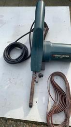 Schuurmachine black en Decker, Ophalen of Verzenden, Gebruikt, Minder dan 600 watt, Bandschuurmachine