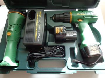 Hitachi FDS9VA SSX Accu Boortol en Flashlight beschikbaar voor biedingen