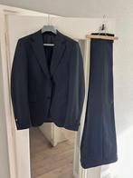 Donkergrijs Herenpak Jas en broek Maat L uiterst goede staat, Kleding | Heren, Kostuums en Colberts, Maat 52/54 (L), Ophalen of Verzenden