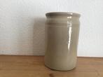 Aardewerken gres pot / lepelpot / confit pot. Gemerkt., Ophalen of Verzenden