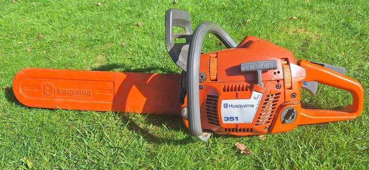 Kettingzaag Husqvarna 351 (gebruikt), Tuin en Terras, Hand-tuingereedschap, Gebruikt, Overige soorten, Ophalen