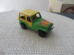 Majorette No 268 Jeep Groen Geel, Hobby en Vrije tijd, Ophalen of Verzenden, Auto