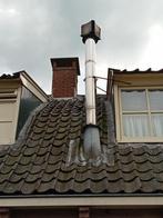 Helex dubbelwandig rvs  rookkanaal 150 mm, Ophalen, Gebruikt, Overige soorten, Vrijstaand