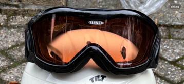 Skibril man zwart, merk Sinner beschikbaar voor biedingen