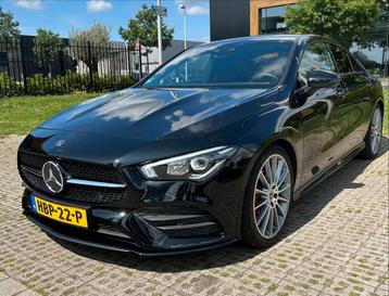 Mercedes-Benz CLA 180 AMG 136pk 7G-aut 2019 Zwart beschikbaar voor biedingen