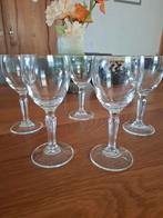 5 kleine wijn glaasjes, Ophalen, Zo goed als nieuw, Borrel- of Shotglas