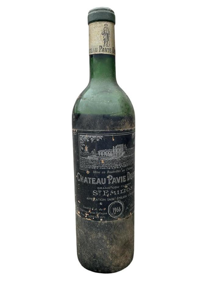 1966 Château Pavie-Decesse Saint-Emilion Grand Cru Classé, Verzamelen, Wijnen, Zo goed als nieuw, Rode wijn, Frankrijk, Ophalen of Verzenden
