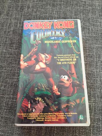Donkey Kong Country VHS - Nederlands Gesproken - Nieuw beschikbaar voor biedingen