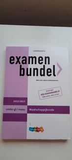 Examenbundel Maatschappijkunde VMBO-GT/MAVO 2022/2023, VMBO, ThiemeMeulenhoff, Ophalen of Verzenden, Zo goed als nieuw