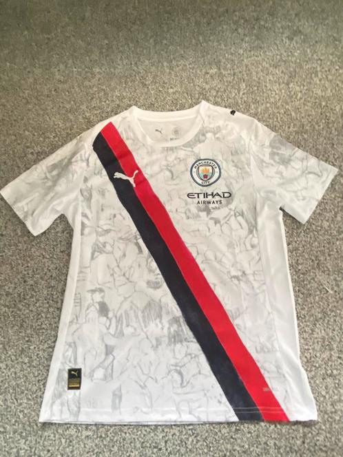 Manchester City x KidSuper shirt 2025/2026 - Marmoush #7, Sport en Fitness, Voetbal, Zo goed als nieuw, Shirt, Maat M, Ophalen of Verzenden