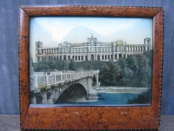 MUNCHEN FOTO IN LIJST 1928 MAXIMILIANEUM beschikbaar voor biedingen