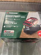 Parkside Accu 2Ah + Lader - Nieuw!, Ophalen, Nieuw