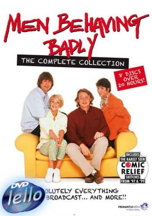 Men Behaving Badly, Complete Serie, Seizoen 1 - 7, UK nNLO, Cd's en Dvd's, Dvd's | Tv en Series, Nieuw in verpakking, Komedie