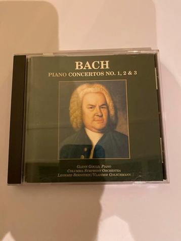 CD Bach Piano Concertos 1, 2 & 3 - Glenn Gould beschikbaar voor biedingen