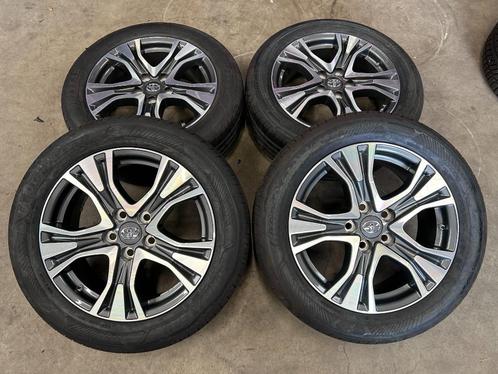 17 inch originele velgen + zomerbanden Toyota Avensis Verso, Auto-onderdelen, Banden en Velgen, Banden en Velgen, Zomerbanden