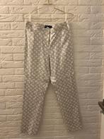 Katoenen broek Patrizia Dini mt 40, Maat 38/40 (M), Wit, Ophalen of Verzenden, Zo goed als nieuw